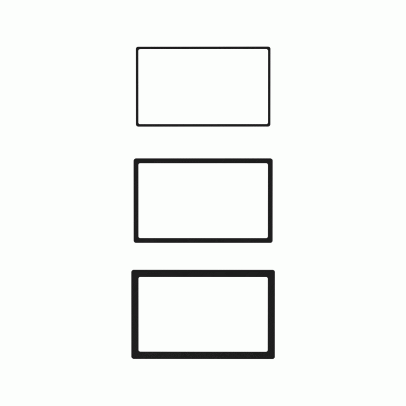 Metra 89-50-0900 Universal Trim Rings for Double-Din - 3 pack