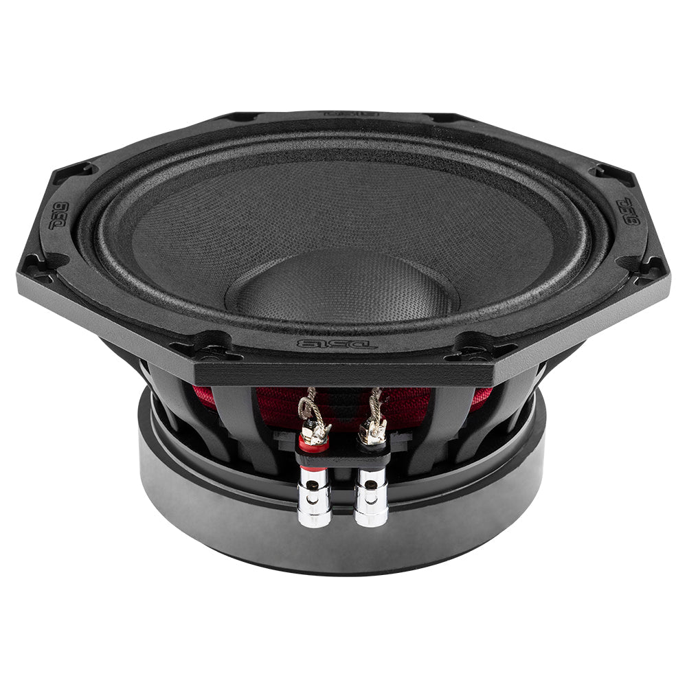Octagonal 8" Mid-Range Loudspeaker 400 Watts Rms 8-Ohm
