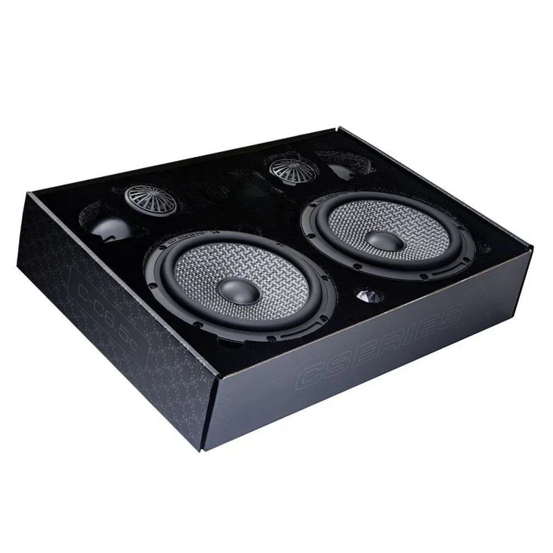 6.5" 65W RMS 2-Way Neodymium Component Speaker Set DD Audio C Series
