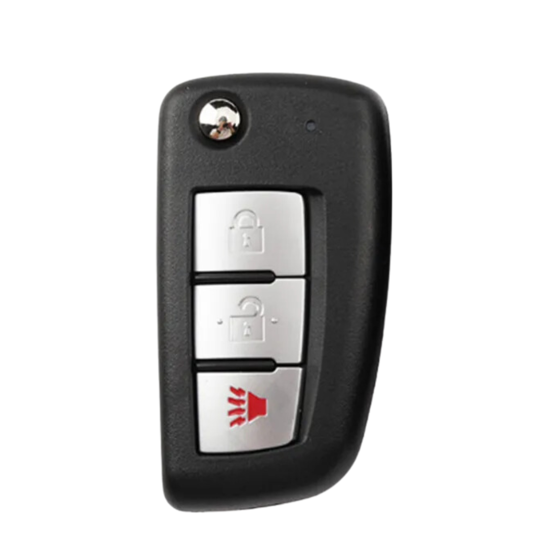2002-2008 Nissan Infiniti / 3-Button Flip Key / NEW STYLE / 28268-5W501/ KBRASTU15 / (AFTERMARKET)