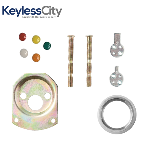 Secure Function  Rimo Cylinder - 1" - 1/8" (28.575 mm) - Satin Chrome