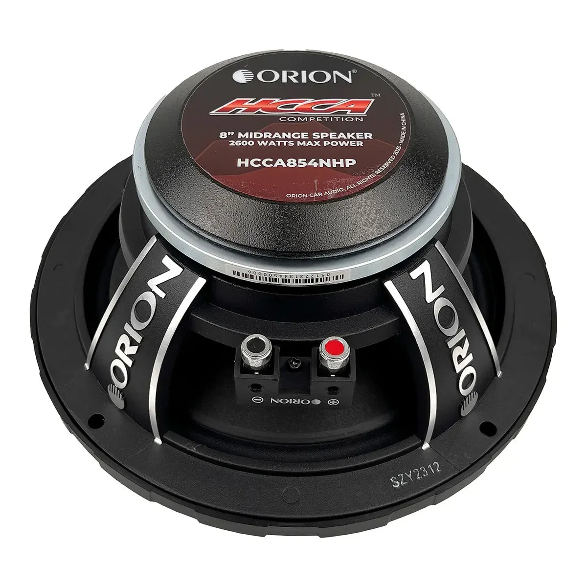 Orion HCCA854NHP 8" 650W RMS High Efficiency Midrange Speakers 4-Ohm (Pair)