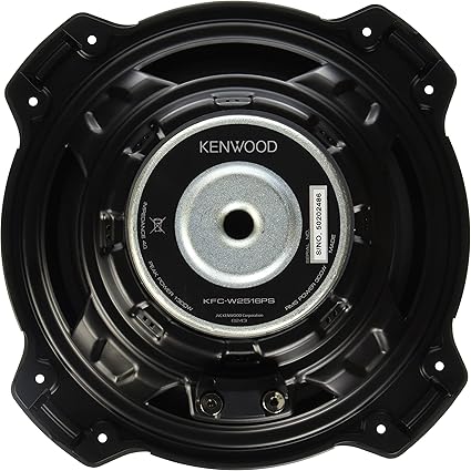 Kenwood KFC-W2516PS 10" 4-ohm Component Subwoofer