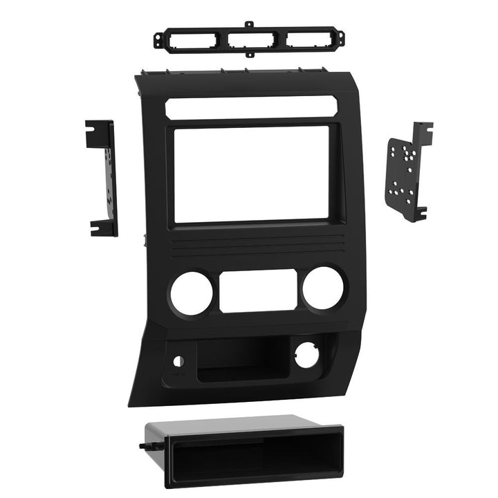 Metra 95-5850B Double DIN Stereo Dash Kit for select 2017-2019 vehicles from Ford without Color Screen