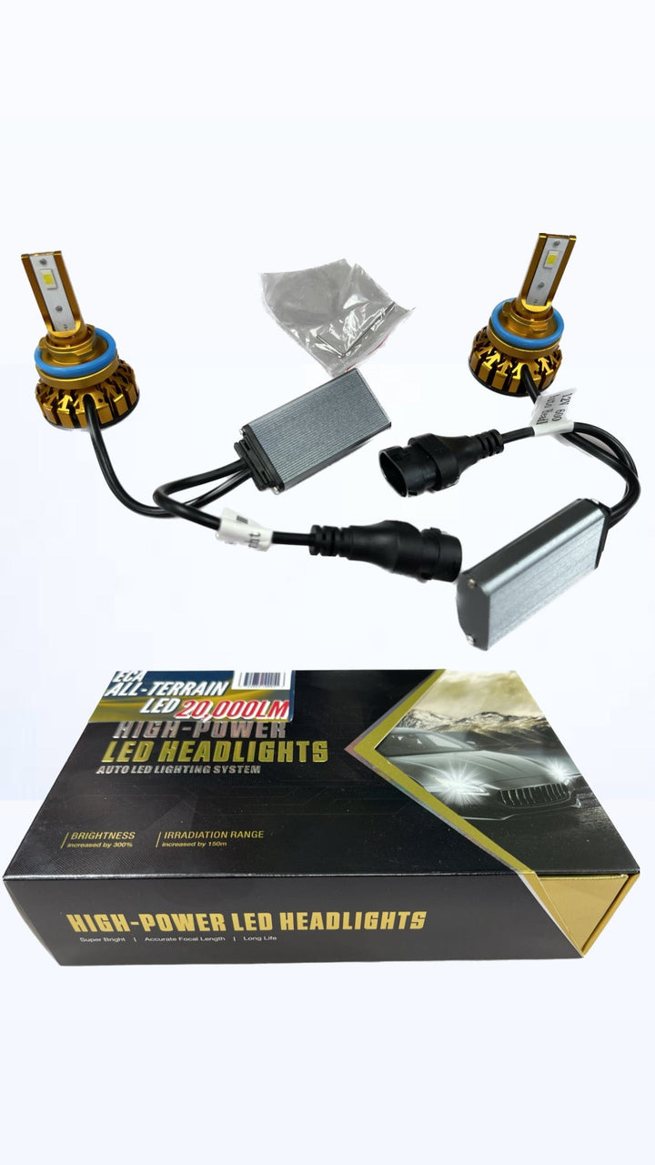 ECA LED -  ALL TERRAIN H11 - Longest lasting Vehicle led