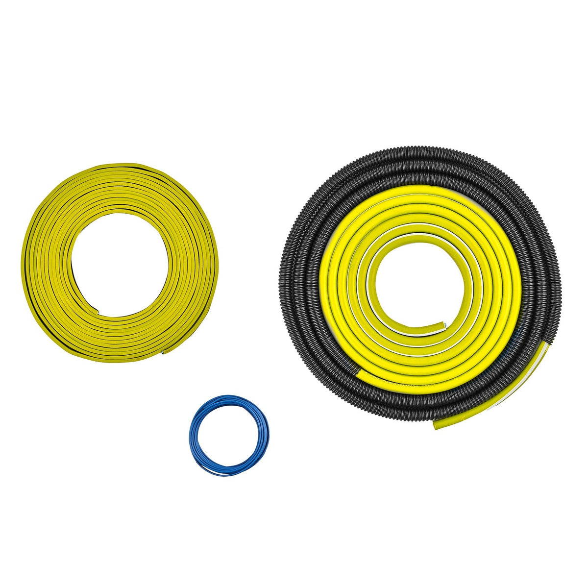 4-GA Amplifier Installation Wiring Kit - Yellow
