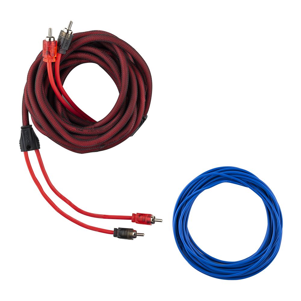 0-GA Amplifier Installation Kit -Red