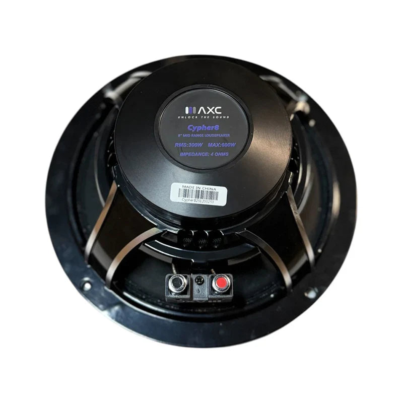 Audio Xtreme Code CYPHER8 | 8" 300W RMS Midrange Speaker (Single)