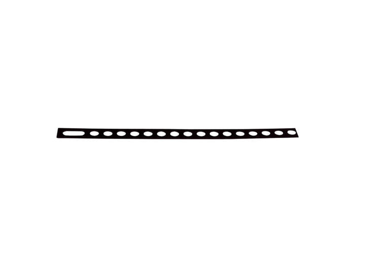 INSTALL BAY BS9BK Metal Mounting Backstrap 9 Inch Black Powder Coated - Each
