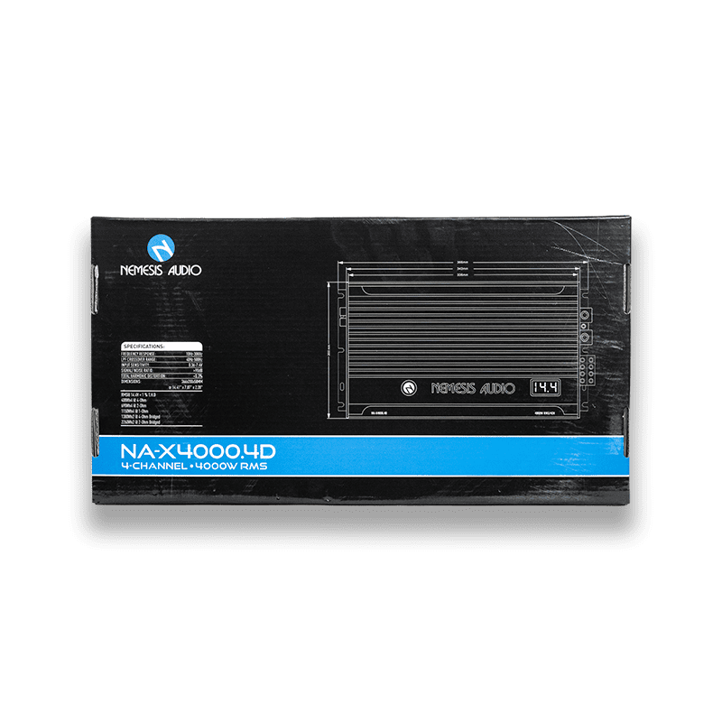 NA-X4000.4D 4-Channel Amplifier