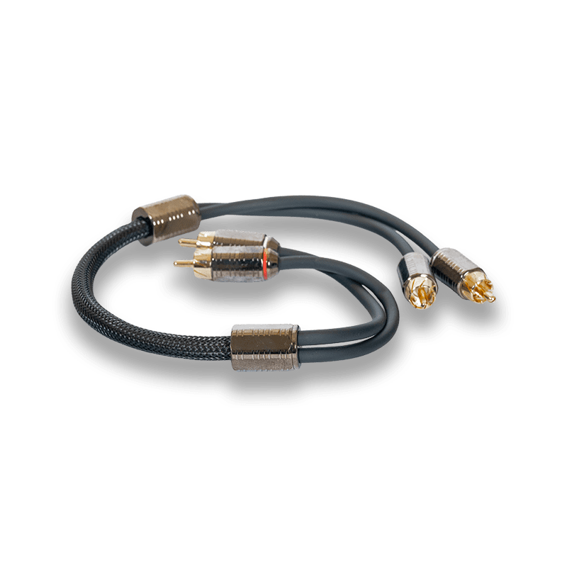 NM-RCA1.5 - 1.5ft 2CH Triple Shielded RCA Cable