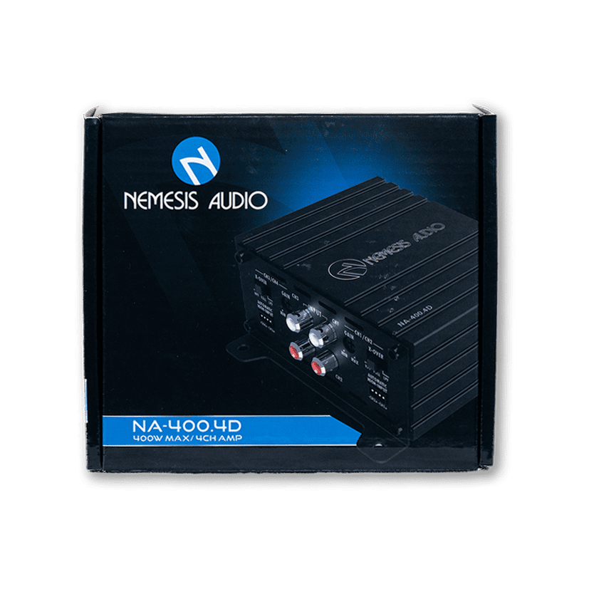 Nemesis Audio NA-400.4D 400W Max Micro 4-Channel Amplifier