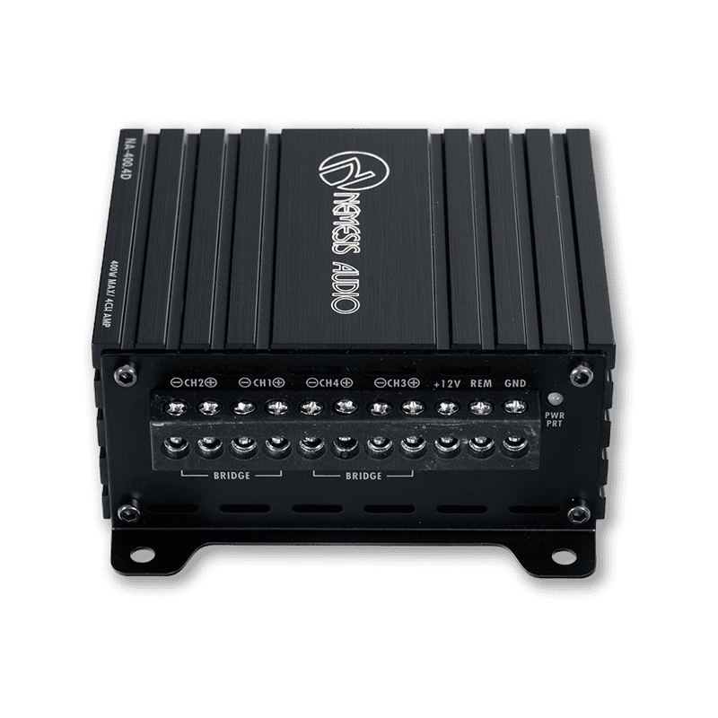 Nemesis Audio NA-400.4D 400W Max Micro 4-Channel Amplifier