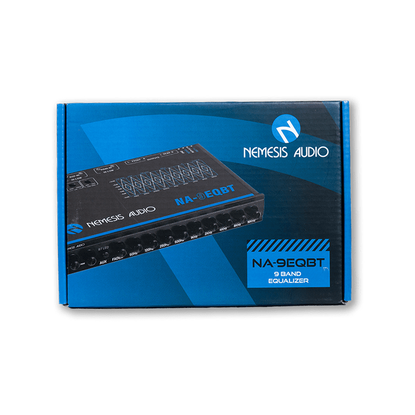 Nemesis Audio NA-9EQBT 9-Band Bluetooth Equalizer w/ 6V Output