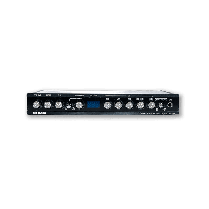 Nemesis Audio EQ-BASS 5 Band Graphic Equalizer w/ 8V Output