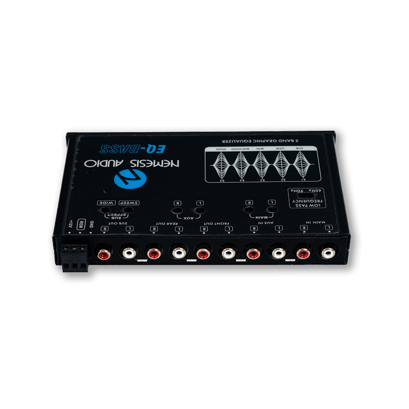 Nemesis Audio EQ-BASS 5 Band Graphic Equalizer w/ 8V Output