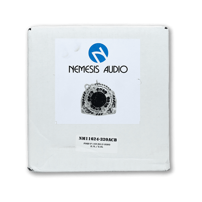 Nemesis Audio NM11624-320ACB 320A High Output Alternator - Ford F150