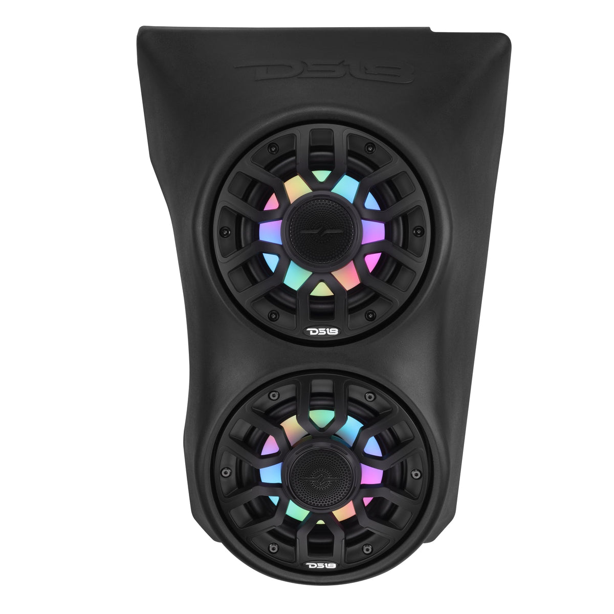 Can-Am Maverick X3 (2017-Up) Waterfall Center Console Speaker Pod Loaded with NXL-IQ 6.5" 2-Way Coaxial Marine Speakers and D
