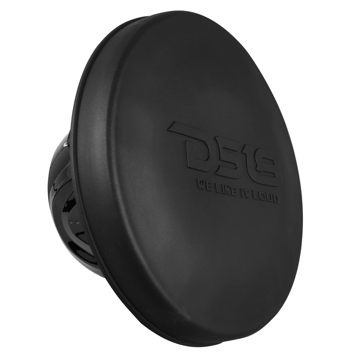 NXL 8" 2-Way Coaxial Marine Speaker With LED RGB Lights 125 Watts Rms 4-Ohm - Black Carbon Fiber