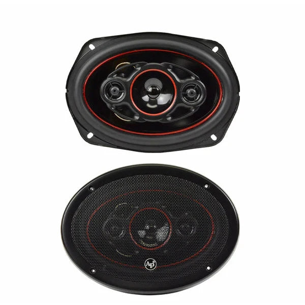 Audiopipe CSL-6924R 6x9" 250W 4-Way Coaxial Speakers 4-Ohm (Pair)