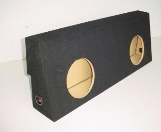 2008-2010 Toyota Tundra Crew Max 2x12" Carpeted Sub Box