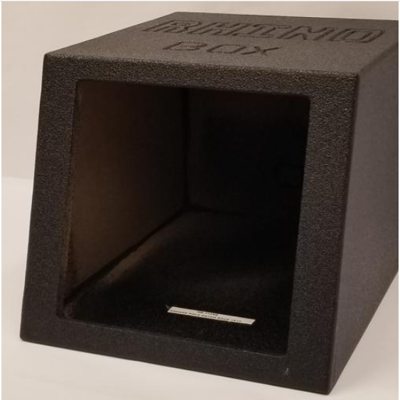 Hatch Back Square Hole 1x12" Poly Sub Box