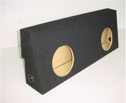 2008-2010 Toyota Tundra Crew Max 2x10" Poly Sub Box