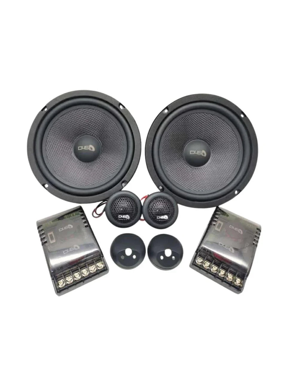 Down4Sound CFXT65C | 6.5" 180W RMS 2-Way Component Speakers (Pair)