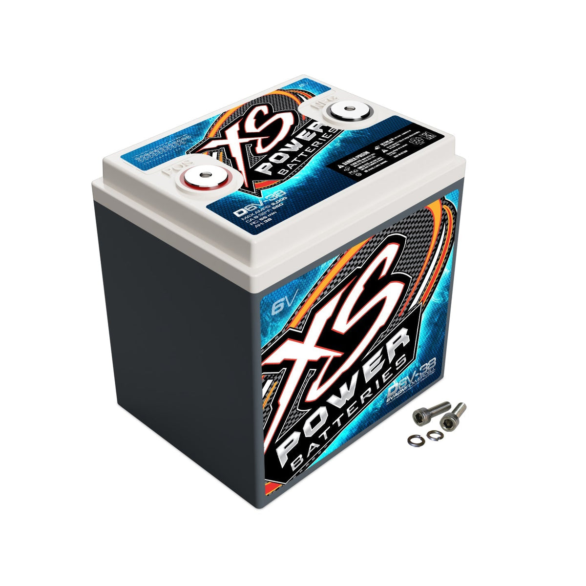 XS Power D6V-38 6V AGM Battery