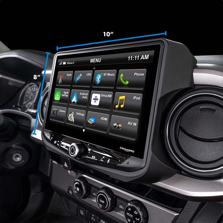 HEIGH10 Toyota Tacoma (2016-2023) 10" Plug-and-Play Radio Kit