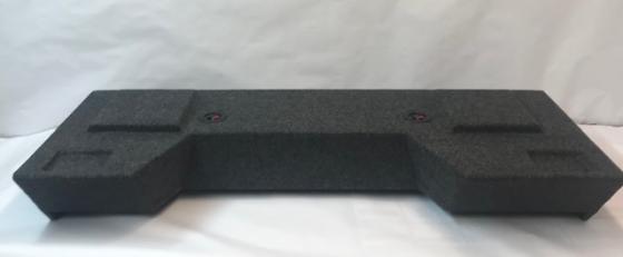 2019 & UP Dodge Crew cab. Pro-Carpeted Subwoofer Box sub Box 2X10