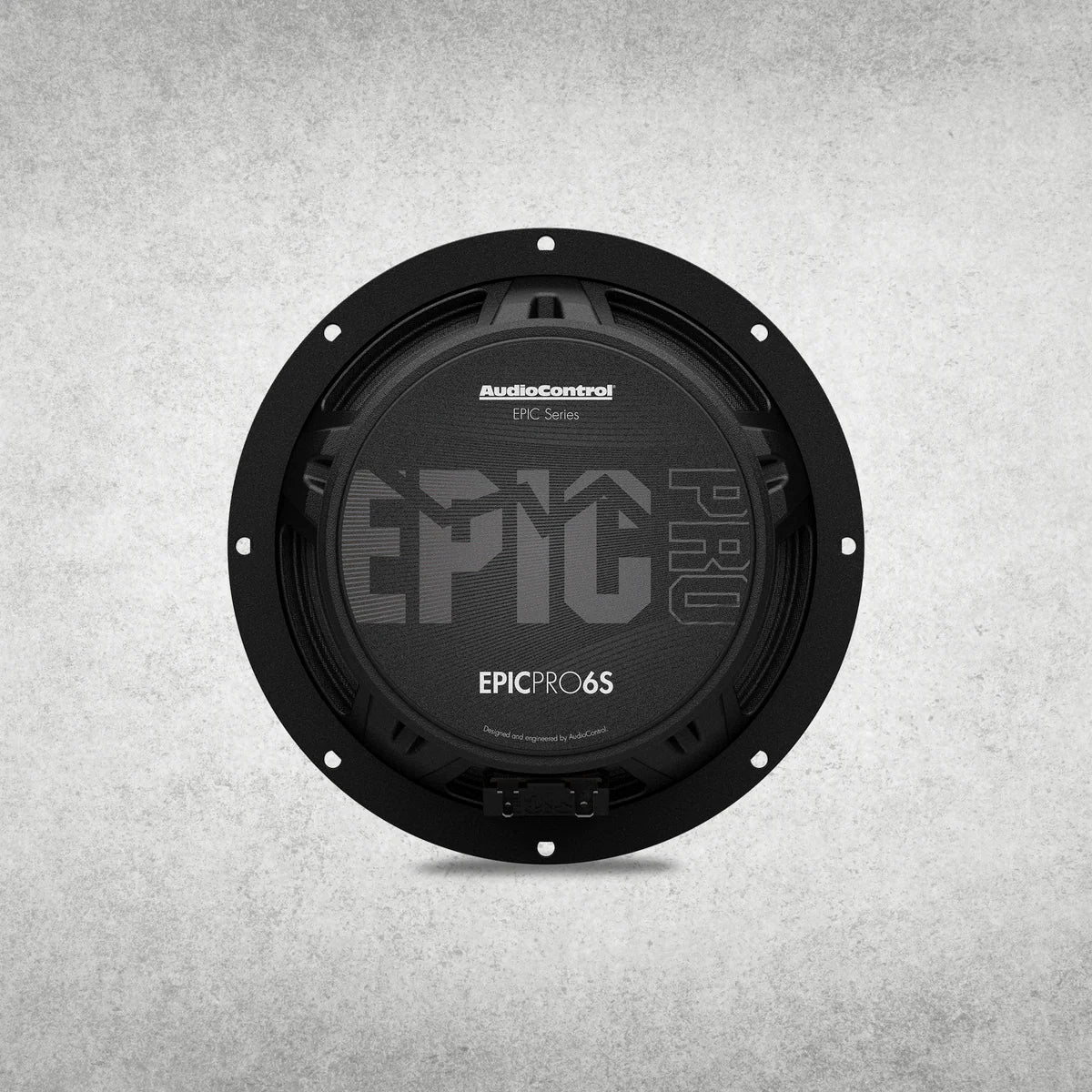 AudioControl EPICPRO6S 6.5" 200W RMS Slim Midrange Speakers (Pair)