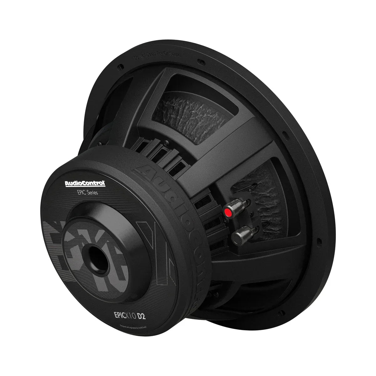 AudioControl EPICX Series 10" Subwoofer, Dual Voice Coil (DVC), 500W RMS/750W Max