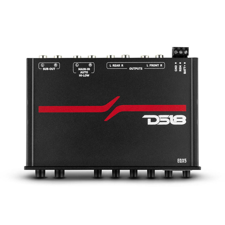 DS18 High Volt 5-Band Equalizer with High Level Input
