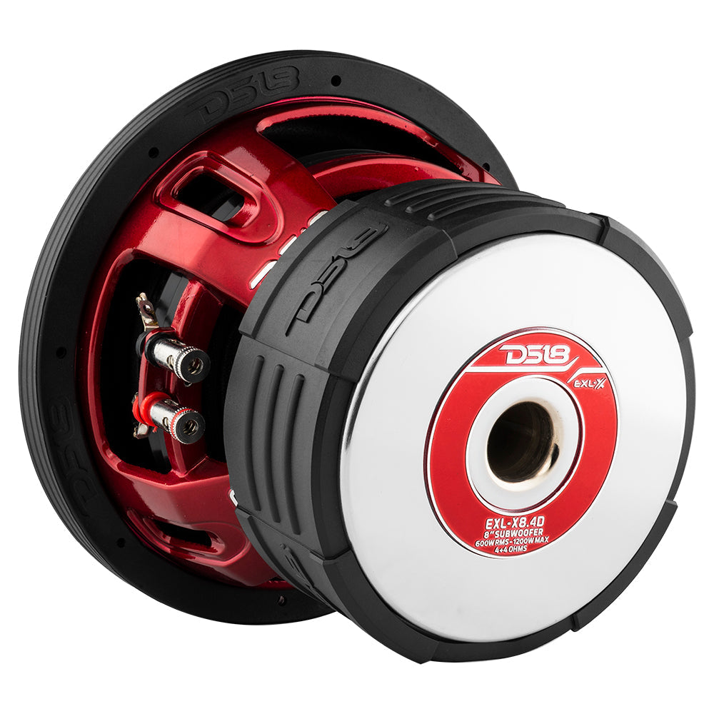 EXL-X 8" Subwoofer 600 Watts Rms DVC 4-Ohms