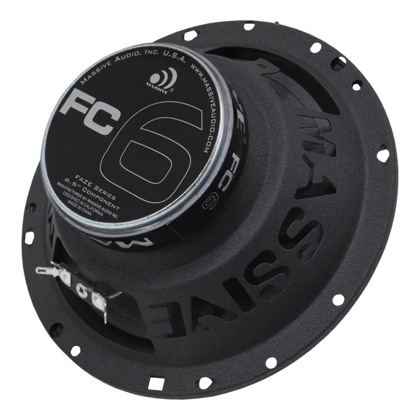 Massive audio FC6 - 6.5" 150 Watts RMS Component Kit Speakers (PAIR)