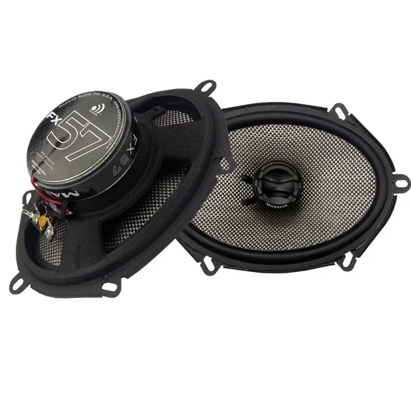 Massive audio FX57 - 5"x7" 2-Way 70 Watts RMS Coaxial Speakers