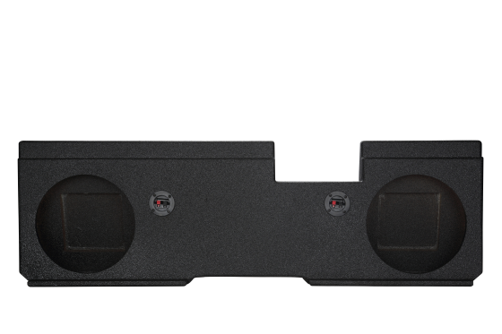 2014 & up Chevy Standard Crew Cab Ported Subwoofer Sub Box 2x12 Poly
