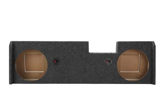 2014 - 2018 Chevy Crew Cab Ported Carpeted Subwoofer Box Sub Box 2X12
