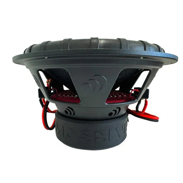 Massive audio GT12 - 12" 500 Watts RMS Dual 4 Ohm Subwoofer