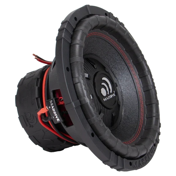 Massive audio GT12 - 12" 500 Watts RMS Dual 4 Ohm Subwoofer