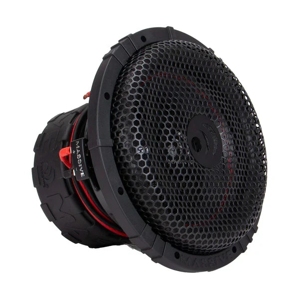 Massive audio GTR104 - 10" 1000 Watts RMS Dual 4 Ohm Subwoofer