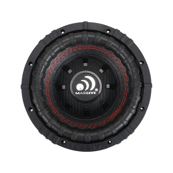 Massive audio GTR62 - 6.5" 400 Watts RMS Dual 2 Ohm Subwoofer With Grill