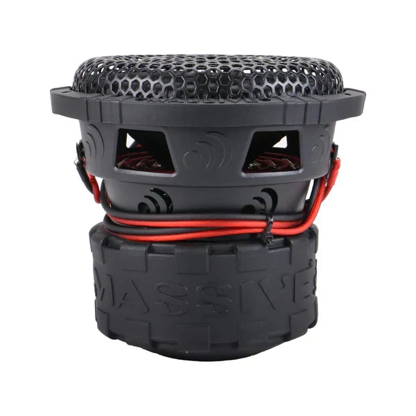 Massive audio GTR64 - 6.5" 400 Watts RMS Dual 4 Ohm Subwoofer