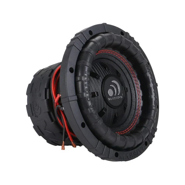 Massive audio GTR84 - 8" 600 Watts RMS Dual 4 Ohm Subwoofer