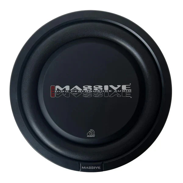 Massive audio GTS12 - 12" 300 Watts RMS Dual 4 Ohm Subwoofer