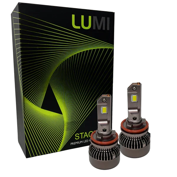 LUMI Stage 3 H11 LED Headlight Bulbs - LUMI STG3 H11