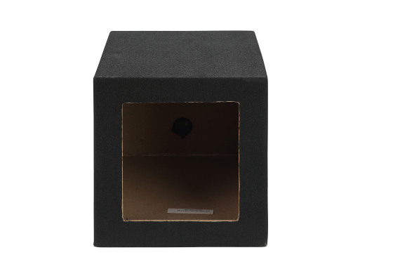 Hatch Back Square Hole 1x10" Carpeted Sub Box