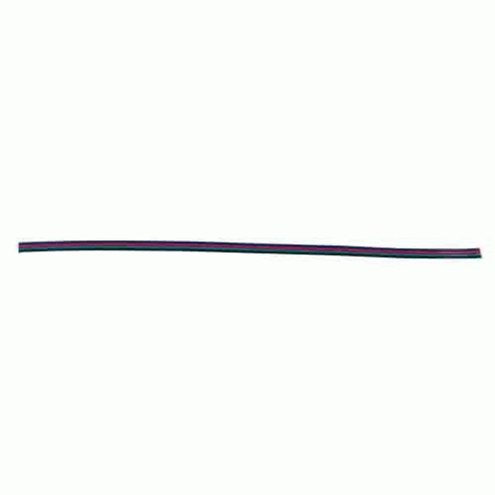 4 Conductor RGB Wire for HE-5MRGB-1 - 100 Ft - HE-RGBWIRE100-1
