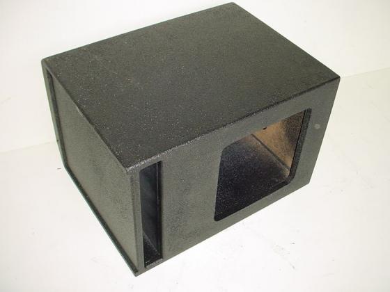 Horn Ported Square Hole Single 12'' Sub woofer Box Poly